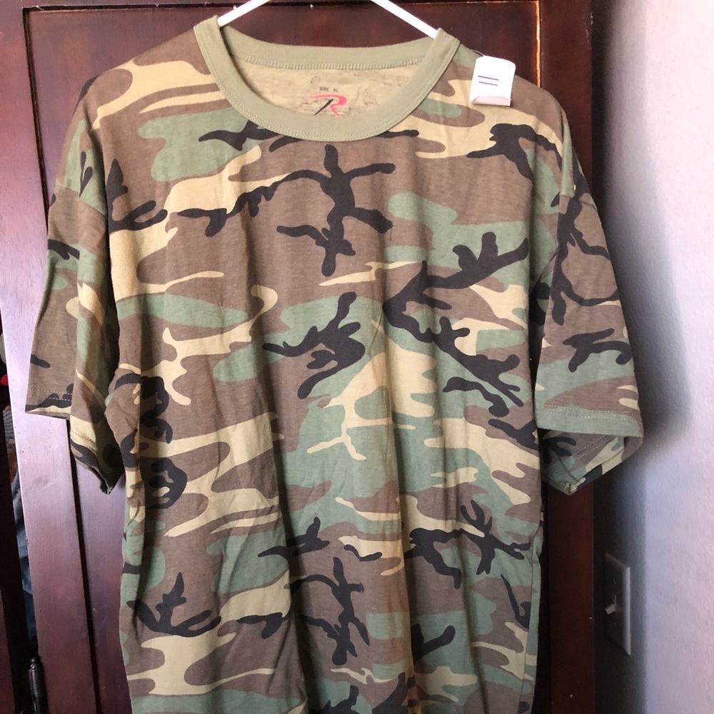 Brand new Rothco camo shirt XL